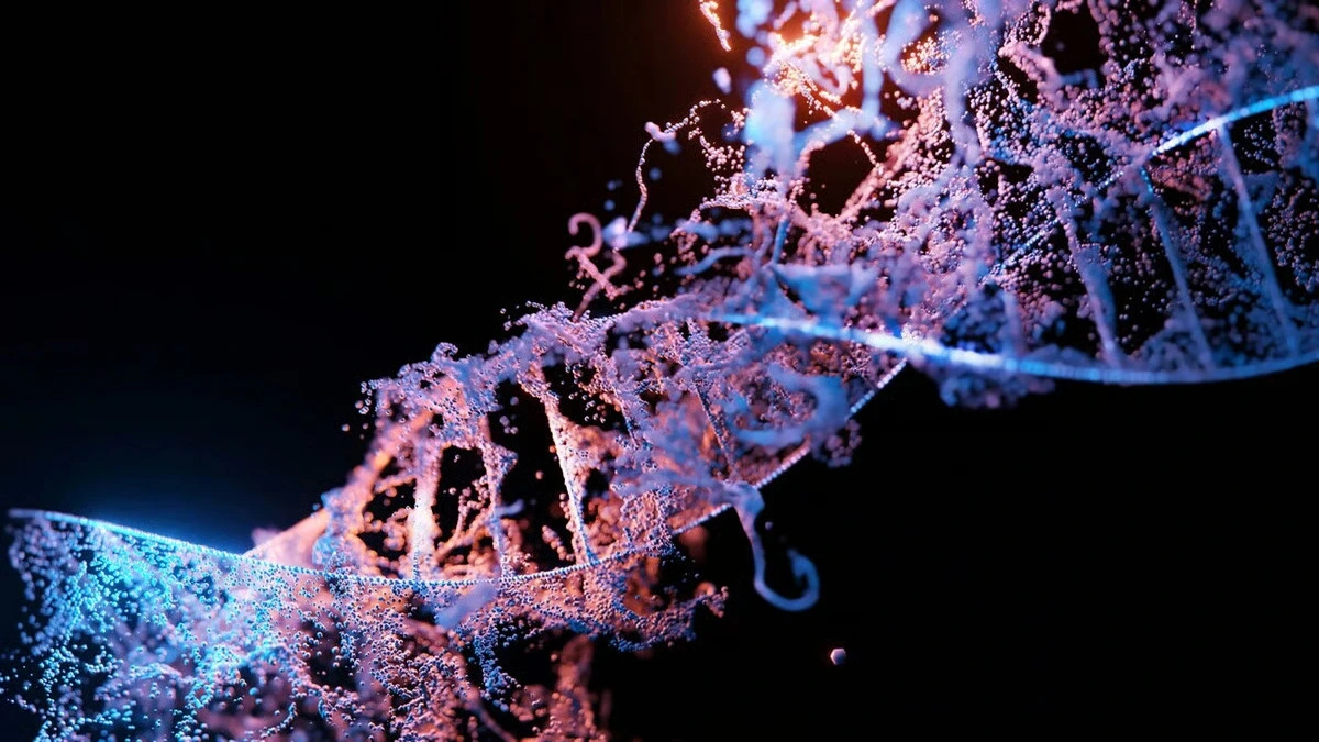 glowing-dna